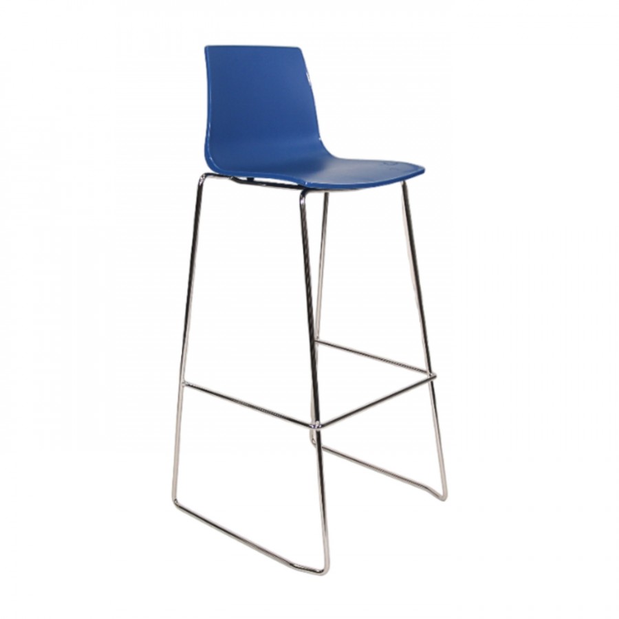 Stanza 4 Leg Bar Height Polypropylene Chair